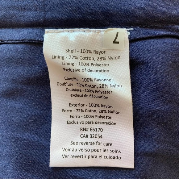 Anthropologie Not So Serious Embroidered Woodvine Swing Dress Size 6 Blue 6410 - Picture 11 of 14